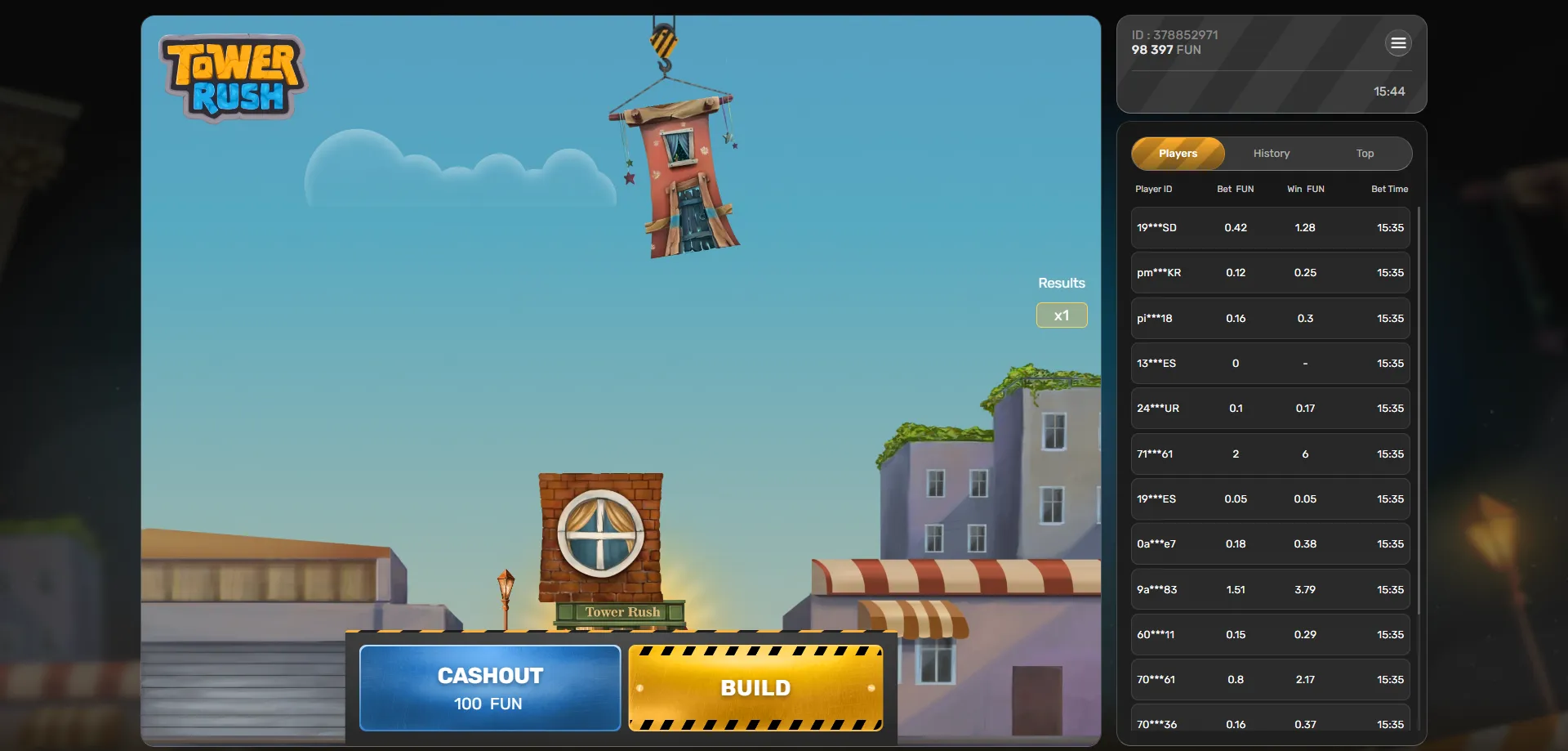 Parimatch promo code Tower Rush bonus offer 2026
